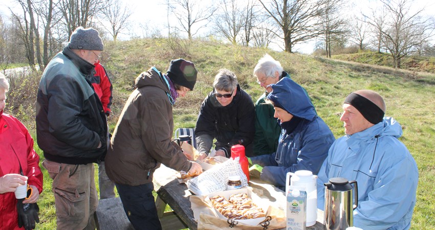 Arbejdsdag, Jordløse Bakker 22.04.17 Forplejning
